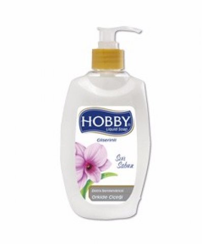 Hobby Liquid Soap with Glycerine Orchid Flower
